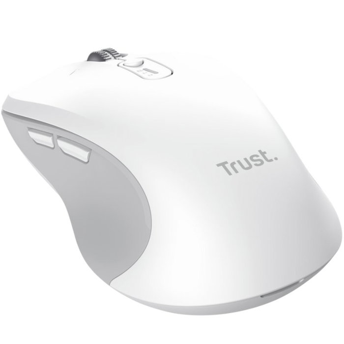 Trust Ferro Ratón Inalámbrico Ambidextro 3200 DPI Blanco